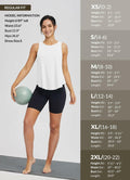 baleaf Women's White Sleeveless Loose Fit Yoga Tank Top Athletic L by Deal US