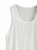COZYEASE Men's Rib Knit Sleeveless Tank Top Green Small Casual Bodycon by Deal US