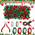 MorningRo 427 Christmas Bell Wreath Ornaments Set Classic DIY Xmas Decor by Deal US