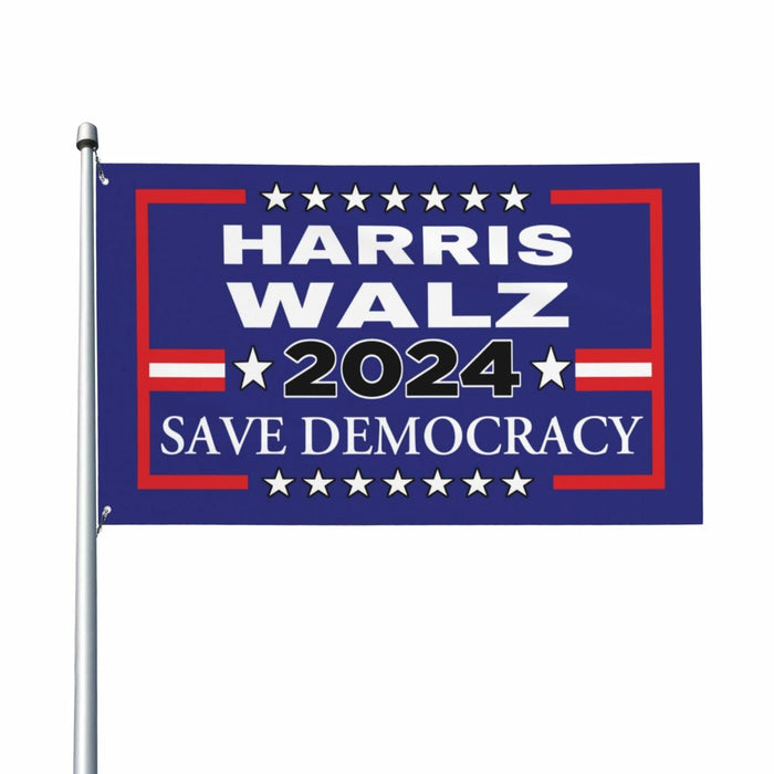 Walz 2024 Kamala Harris Flag 3x5 Ft President Indoor Outdoor Yard Decor by Deal US