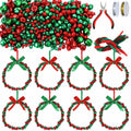 MorningRo 427 Christmas Bell Wreath Ornaments Set Classic DIY Xmas Decor by Deal US