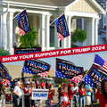 Trump 2024 Flag 3x5 FT Double Sided UV Resistant Banner with 2 Brass Grommets by Deal US
