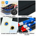 Trump 2024 Flag 3x5 FT Double Sided UV Resistant Banner with 2 Brass Grommets by Deal US