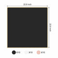 LOTMER 30 Sheets Flower Wrapping Paper, 3 Colors with 3 Ribbons & 30 Cards by Deal US