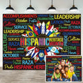Hispanic Heritage Month Backdrop 7x5FT Classroom Photography Background by Deal US