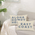 okaxscm Coastal Cowgirl Western Pillow Covers 20x12 Set of 2 Lumbar Throw by Deal US