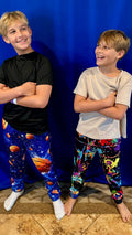 Idgreatim Boys Tie Dye Jogger Pants Volleyball Print Size 8-9 Cool Sweatpants by Deal US