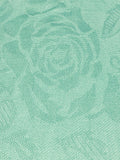 Elu Pashmina Shawl Large Flower Textured Sea Green Soft Wrap 78x28 by Deal US