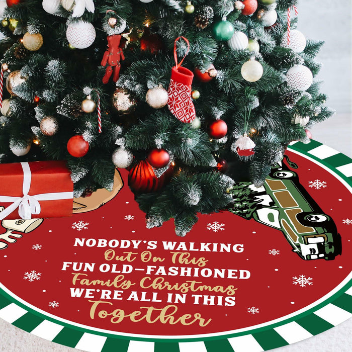 Christmas Vacation Griswold Family 48" Tree Skirt Xmas Decor Gift by Deal US