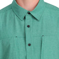 Spyder Mens Canyon Short Sleeve Shirt Verdant Green – Size Medium by Deal US