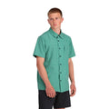 Spyder Mens Canyon Short Sleeve Shirt Verdant Green – Size Medium by Deal US