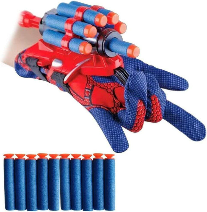 XEUOME Spider Gloves Web Shooter Toy Kids Wrist Set Black by Deal US