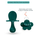 Grabease Baby Spoons & Toddler Utensils - BPA-Free & Phthalate-Free - Green by Deal US