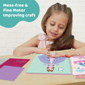 jackinthebox Sensory Craft Activity Kit Touch & Stick Textures No Mess by Deal US