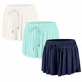 Girls 2-in-1 Athletic Shorts Pink Toddler Running Pocket Flow Size XS by Deal US