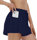 Girls 2-in-1 Athletic Shorts Pink Toddler Running Pocket Flow Size XS by Deal US