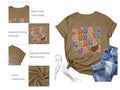 Gobble Gobble Women's Thanksgiving Shirt Khaki Short Sleeve Cute Graphic XL by Deal US