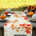 Soyezletop Thanksgiving Decor Set 5pcs Pillows 18x18in & Table Runner by Deal US