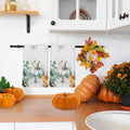 Thanksgiving Green Pumpkin Kitchen Towels Set of 2 18x28 Fall Decor Absorbent by Deal US
