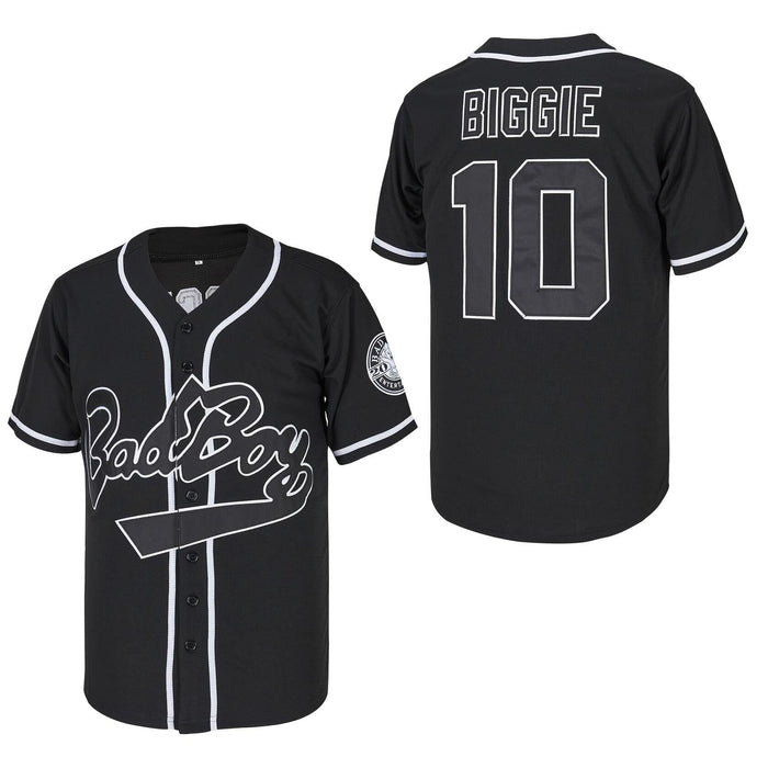 ACAIL Biggie Bad Boy Movie Baseball Jersey Stitched Black Size S by Deal US