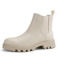 firelli Women Chelsea Ankle Booties Comfortable Boots Ivory Size 10 by Deal US