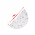 4pcs 15" Christmas Tree Skirt Set Mini Holiday Decoration by Deal US