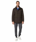 Andrew Marc Men's Softshell Jacket XL Hickory Removable Fur Collar by Deal US
