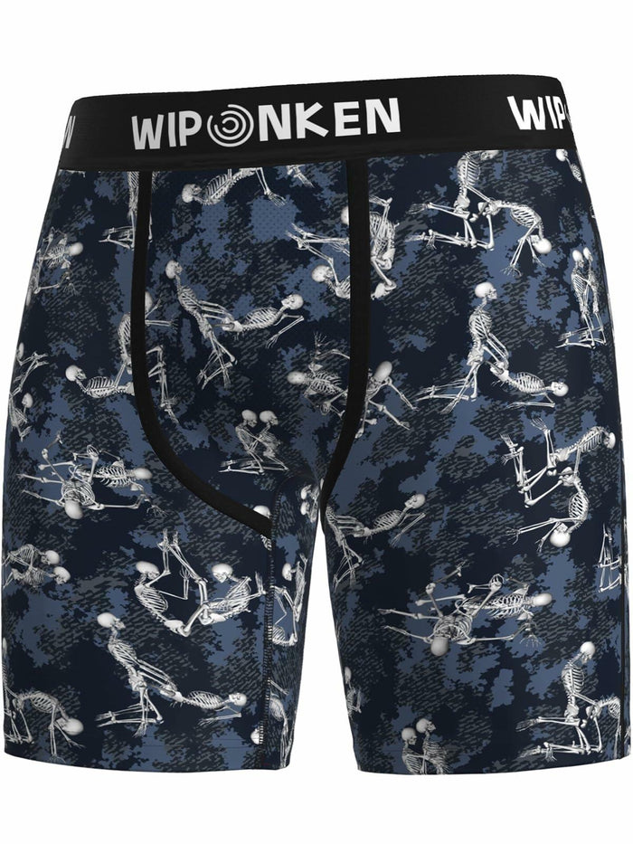 WIPONKEN Men's Boxer Briefs Moisture Wicking No-Fly Underwear Size S by Deal US