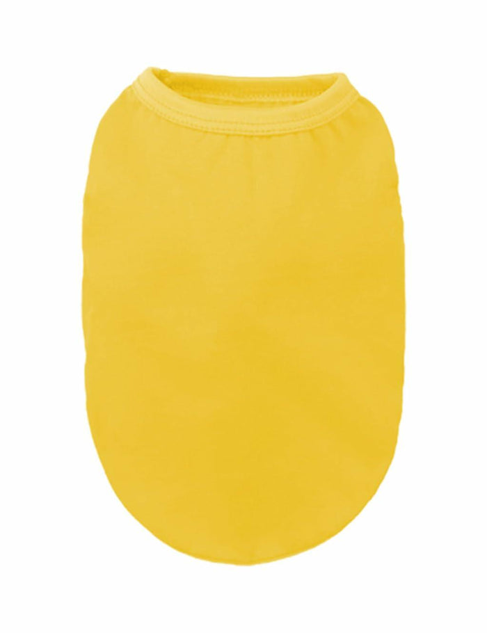Cotton Dog Shirt Small Size Soft Breathable Sleeveless Vest for Small Dogs by Deal US