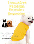 Cotton Dog Shirt Small Size Soft Breathable Sleeveless Vest for Small Dogs by Deal US