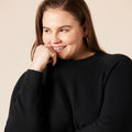 Amazon Essentials Women's Crewneck Sweater Classic Fit Soft Touch Black Size 2X by Deal US