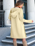 ANRABESS Women Cardigan Open Front Knit Hoodie Sweater Coatigan XS Beige by Deal US