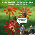 Nature Anywhere Fun Flowers Suet Feeder 3 Pack Outdoor Hanging Bird Feeder by Deal US