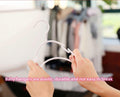 VIIBASE Baby Nursery Closet Hangers Ultra-Thin Plastic White 20 Pack by Deal US