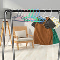 VIIBASE Baby Nursery Closet Hangers Ultra-Thin Plastic White 20 Pack by Deal US
