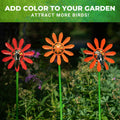 Nature Anywhere Fun Flowers Suet Feeder 3 Pack Outdoor Hanging Bird Feeder by Deal US