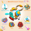 Montessori Busy Cube Sensory Toddler Toy Educational Activity Age 2-4 by Deal US