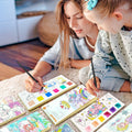 Paint with Water Mermaid Coloring Book Kit Travel Toy Mess Free for Kids by Deal US