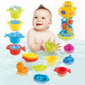 Cosaway Baby Bath Toys Ocean Animal Sprinkler Beach Pool Set 6-12 Months by Deal US