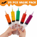 JOYIN 25-Pack 60ml Plastic Syringes with Easy-Grip Caps Reusable Tubes by Deal US