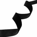 Abbaoww Black Velvet Ribbon 3/8 Inch 25 Yards Single Face Black by Deal US