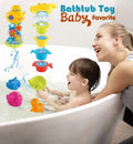 Cosaway Baby Bath Toys Ocean Animal Sprinkler Beach Pool Set 6-12 Months by Deal US