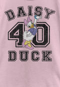 Disney Daisy Duck Girls Light Pink Solid Crew Tee Shirt XL by Deal US