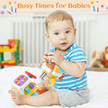 Montessori Busy Cube Sensory Toddler Toy Educational Activity Age 2-4 by Deal US
