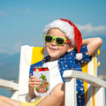 HOWAF 8pcs Christmas Coloring Crafts Sleeves for Kids Tropical Fun by Deal US