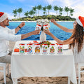 HOWAF 8pcs Christmas Coloring Crafts Sleeves for Kids Tropical Fun by Deal US