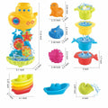 Cosaway Baby Bath Toys Ocean Animal Sprinkler Beach Pool Set 6-12 Months by Deal US