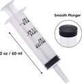 JOYIN 25-Pack 60ml Plastic Syringes with Easy-Grip Caps Reusable Tubes by Deal US