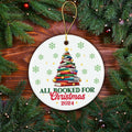 NewEleven Ceramic Christmas Ornament Book Lovers Gift Bookshelf Decor by Deal US