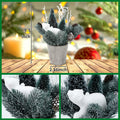 SUPREME 2PCS Mini Xmas Tree Tabletop Decor Artificial Indoor Holiday by Deal US